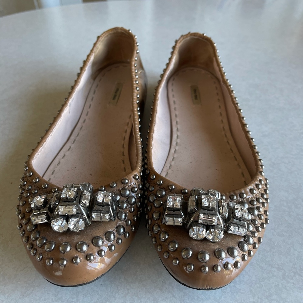 Miu miu shoes .Made in Italy